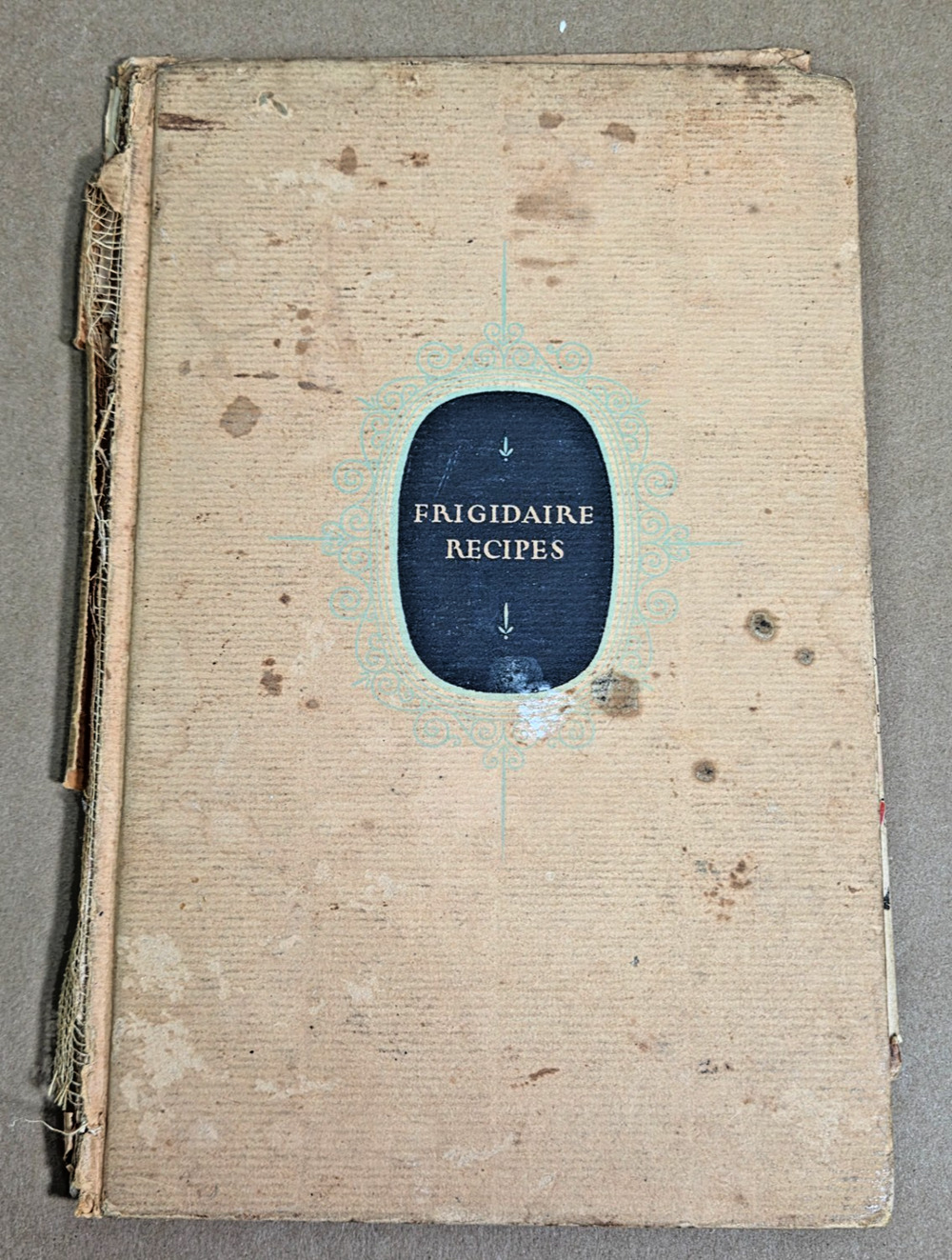 Vintage 1928 Frigidaire Recipes Cookbook - Art Deco Illustrations Ephemera